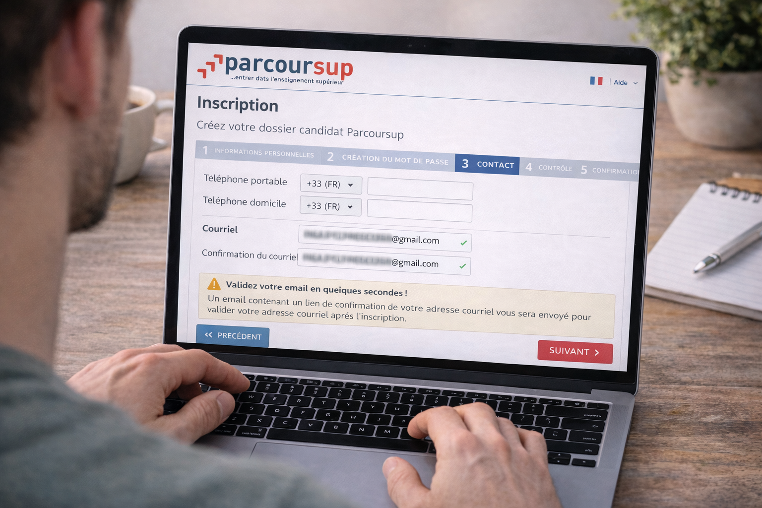 inscription parcoursup​