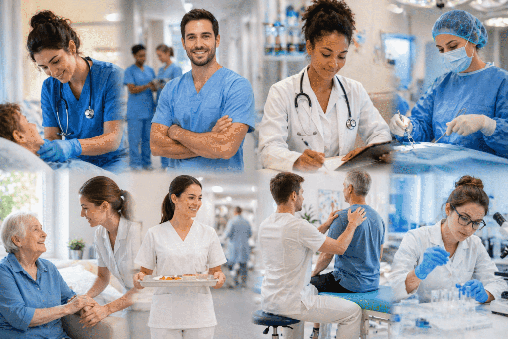 métiers de la santé qui recrutent en 2026