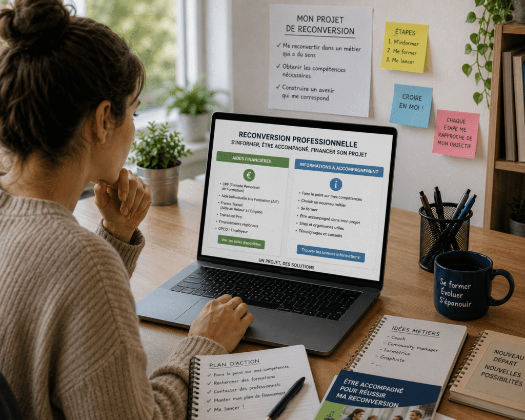 Quelles aides pour une reconversion professionnelle